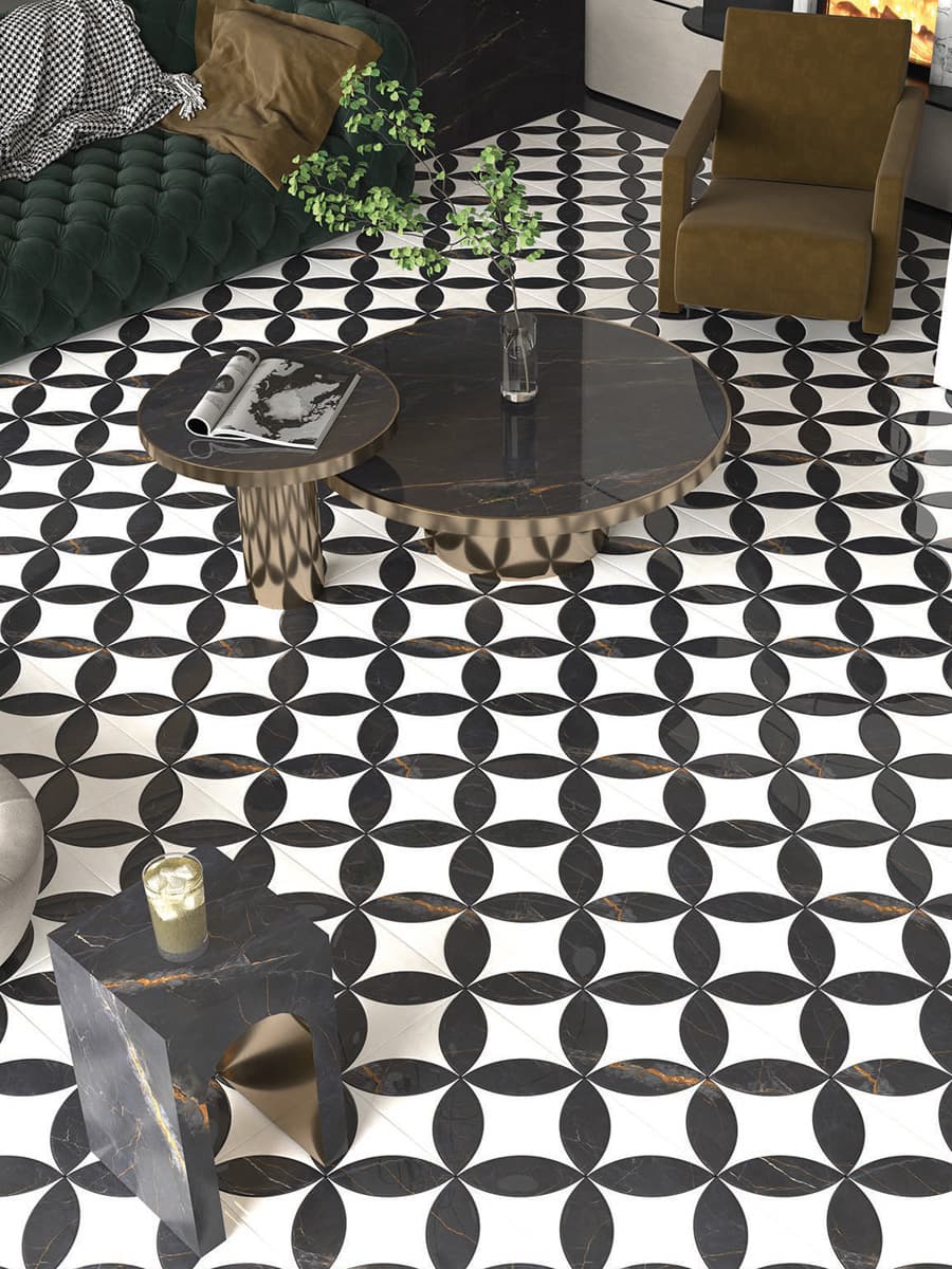 Mosaico Flower (73.9×73.9)
